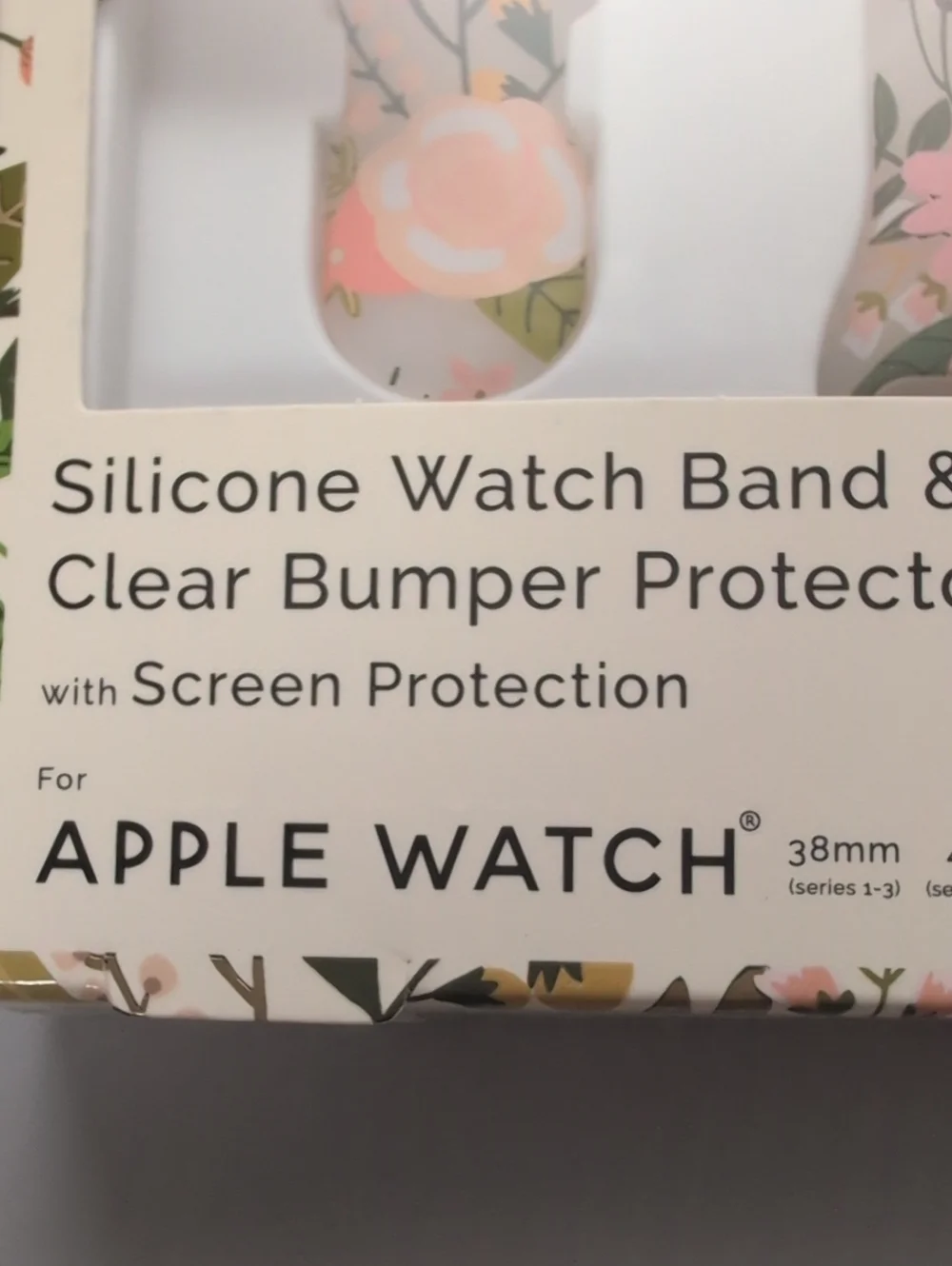 Mia Charro Apple Watch Band & Bumper Set Floral Print